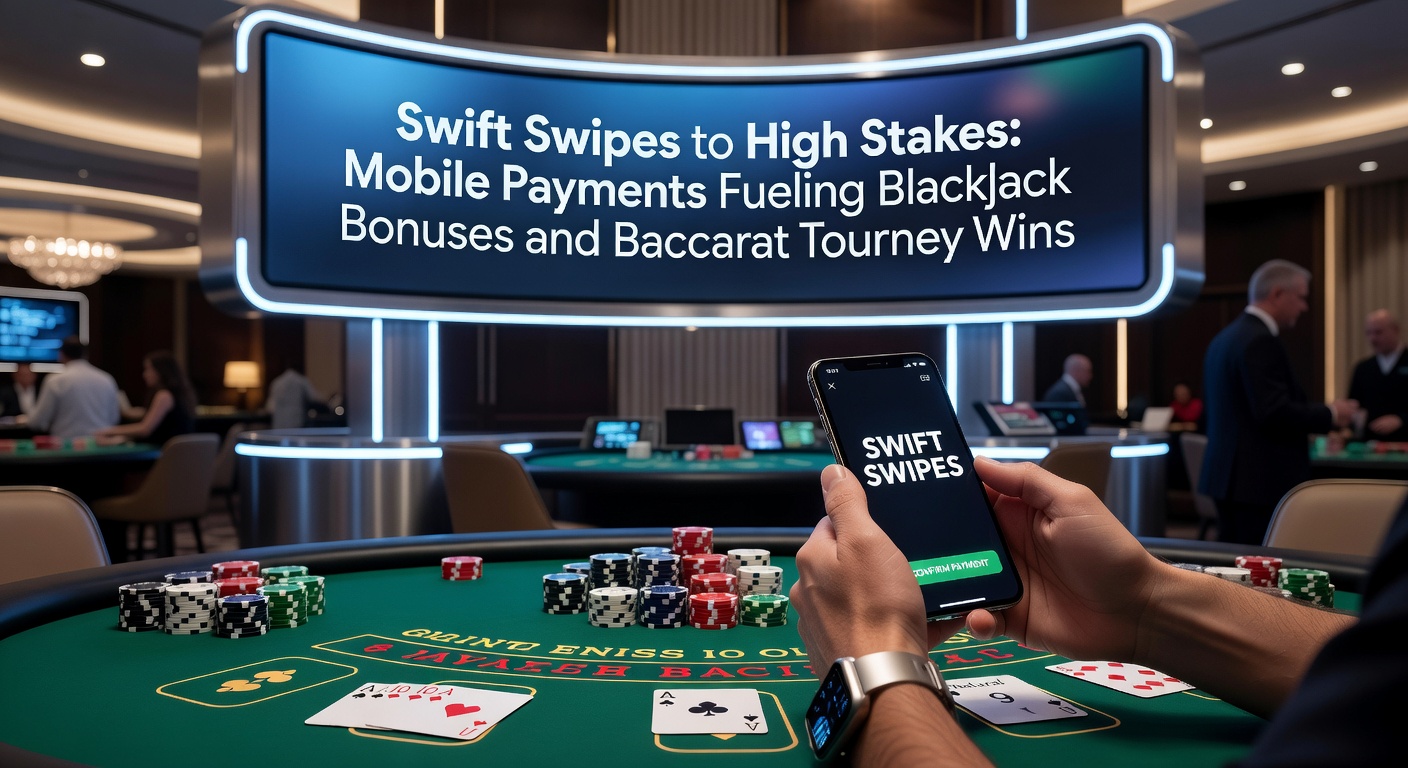 Smartphone displaying a mobile payment confirmation leading to a blackjack bonus screen on an online casino app