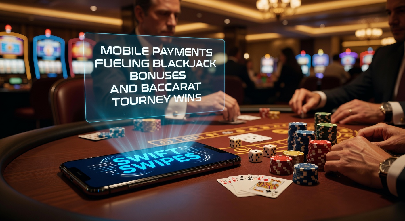Baccarat tournament leaderboard on a mobile screen with a recent winner's payout from a swift mobile deposit entry